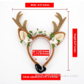 Cute Elk Christmas Cat Dog Hat Headwear